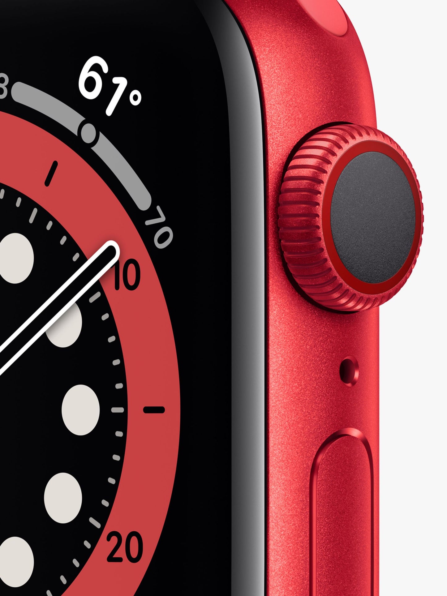 Apple Watch Series 6 GPS + Cellular, 40mm PRODUCT(RED) Aluminium Case with PRODUCT(RED) Sport Band - Regular