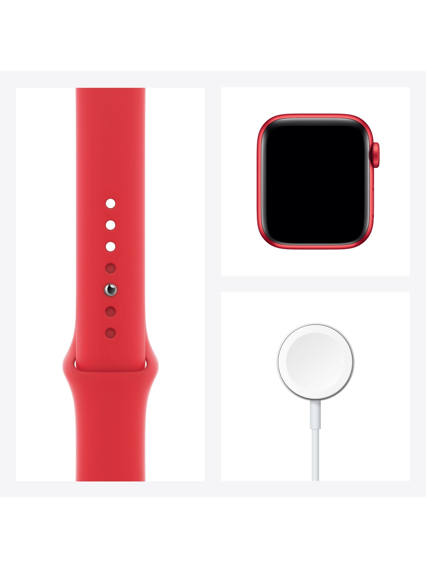 Apple Watch Series 6 GPS + Cellular, 40mm PRODUCT(RED) Aluminium Case with PRODUCT(RED) Sport Band - Regular
